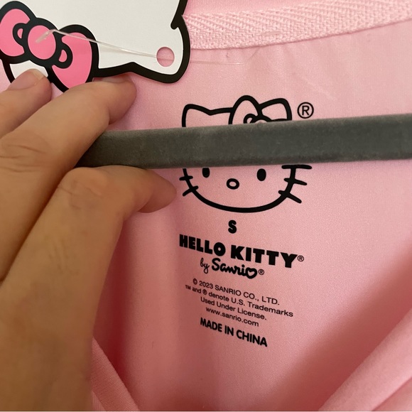 NWT hello kitty pink sleep shirt - Picture 3 of 3